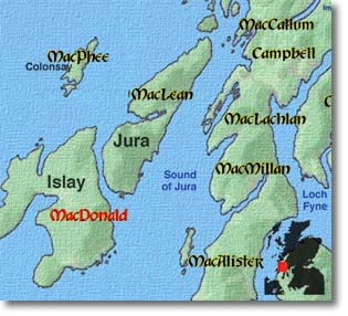 Location Where MacDonald Ruled